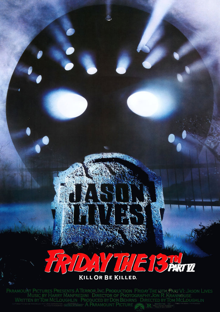 Premium Friday the 13th Part VI: Jason Lives A4 Size Movie Poster