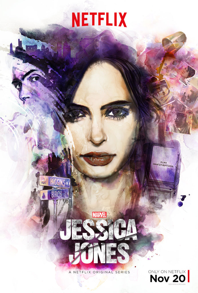 Premium Jessica Jones A3 Size Posters