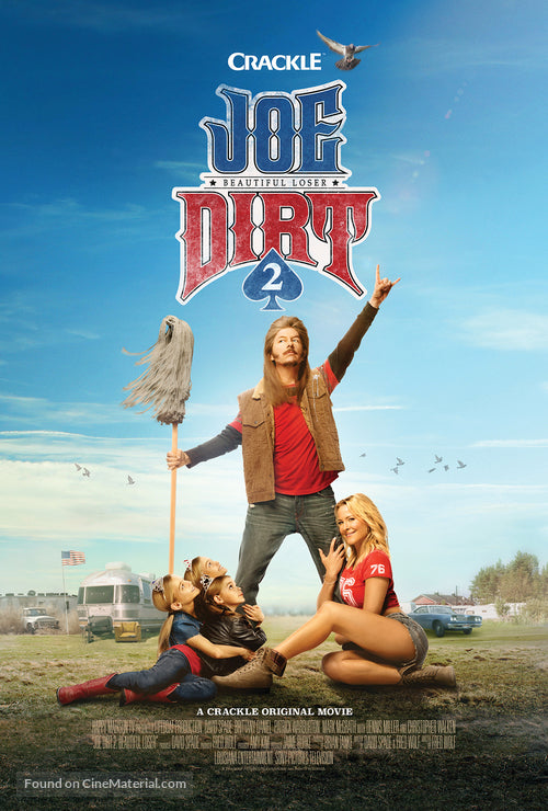 Pixie Posters Joe Dirt 2: Beautiful Loser Movie Poster A2 Size
