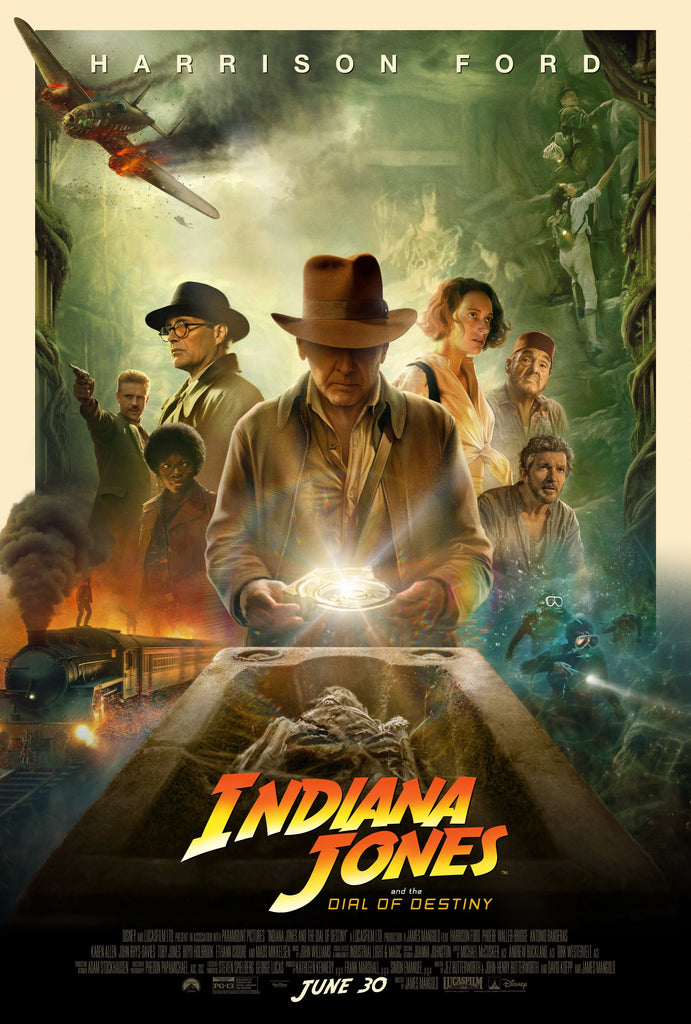 Premium Indiana Jones Style 3 A2 Size Movie Poster