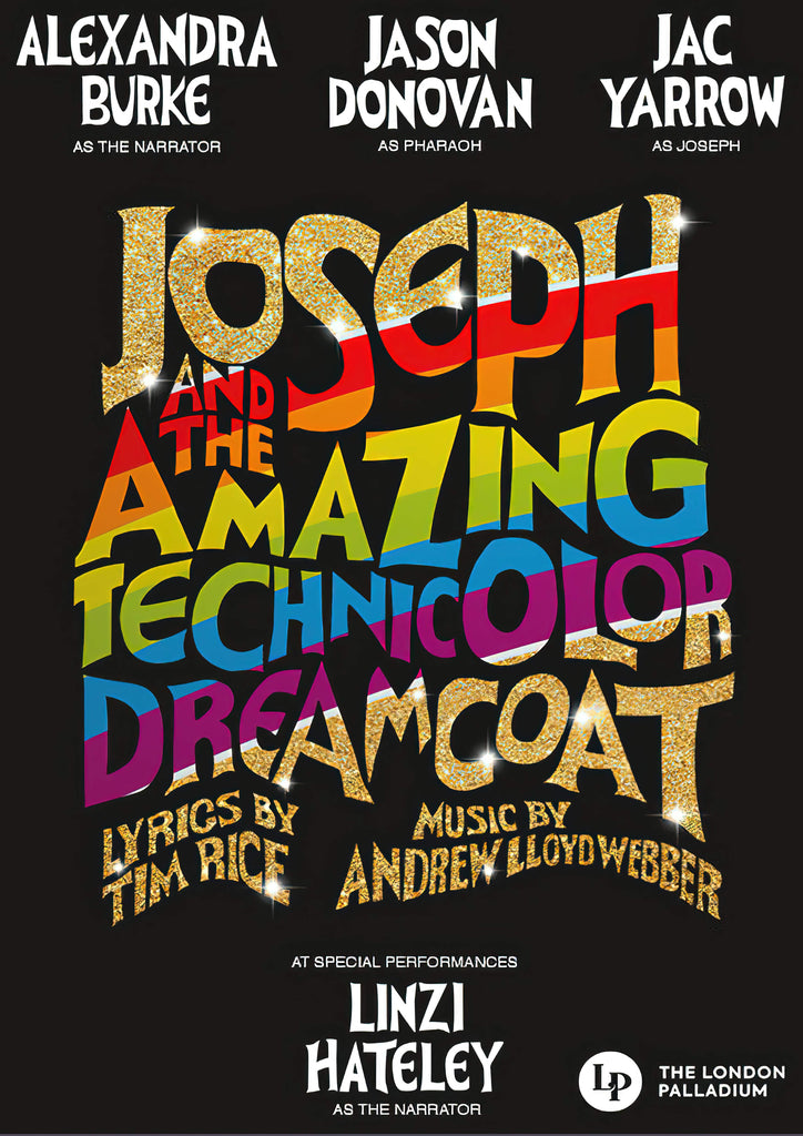 Premium Musical Theatre joseph and the amazing technicolour dreamcoat A4 Size Posters