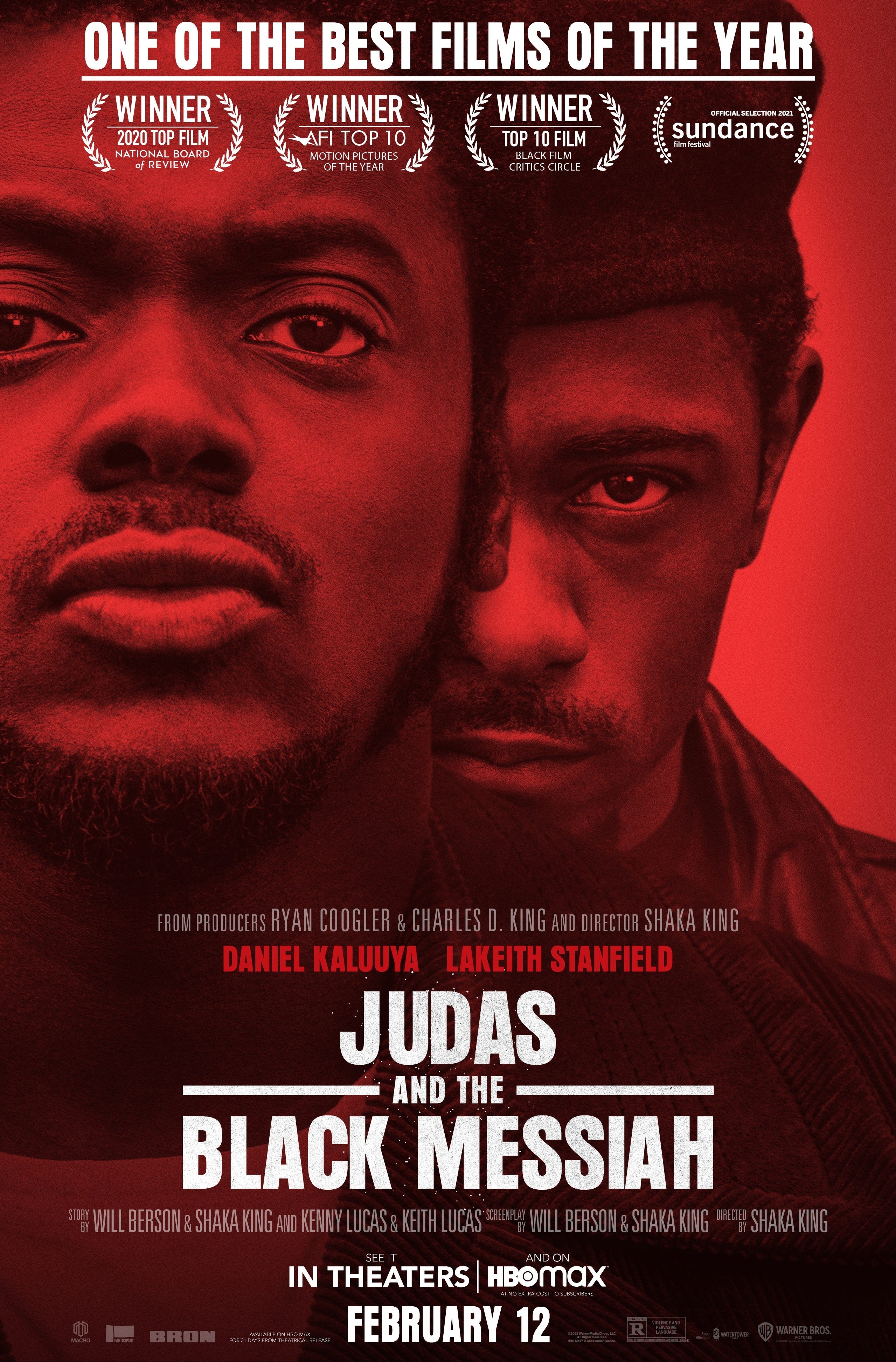Poster Judas And The Black Messiah Not On Hbo Max Shaka King Movie