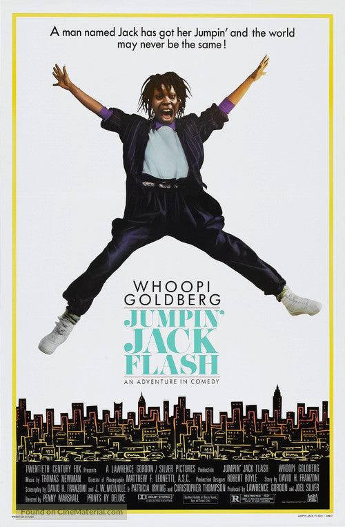 Pixie Posters Jumpin' Jack Flash Movie Poster A2 Size