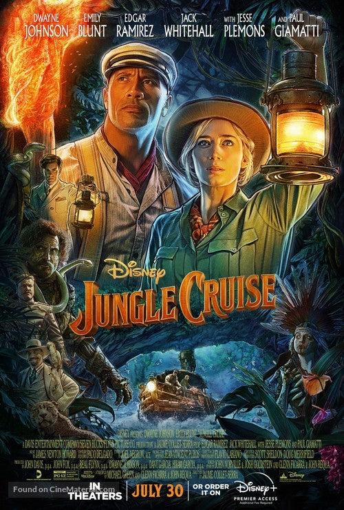Jungle Cruise A2 Movie Poster-Pixie Posters