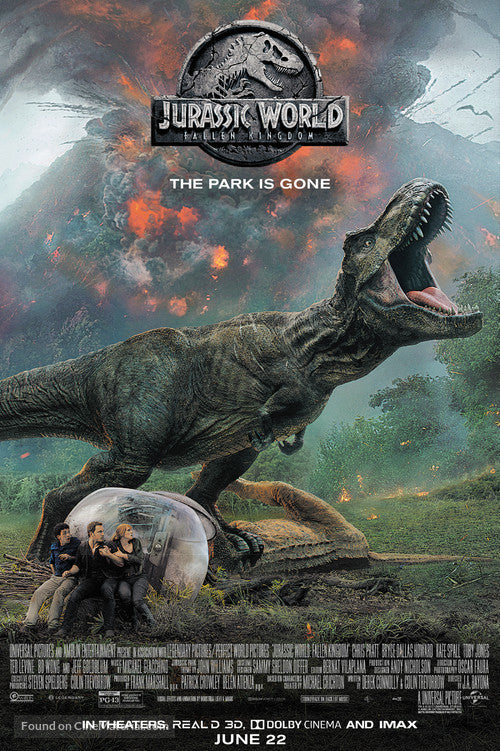Jurassic World: Fallen Kingdom A2 Movie Poster-Pixie Posters