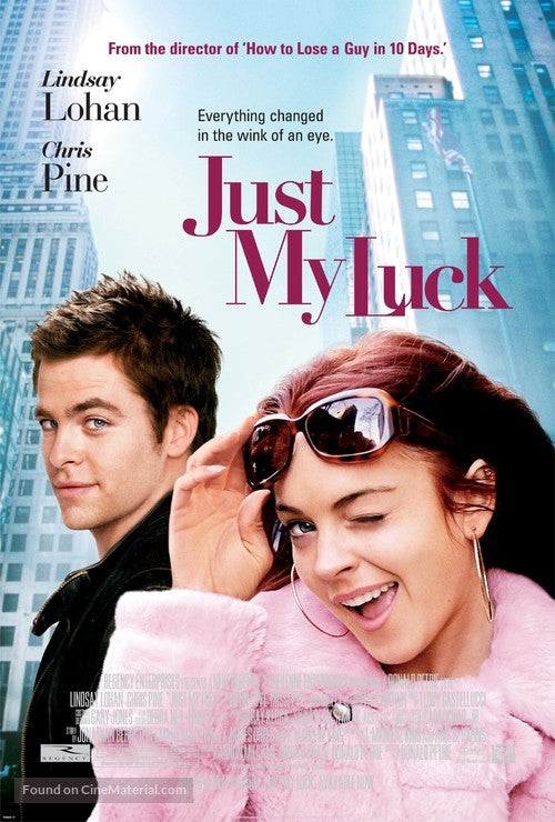 Pixie Posters Just My Luck Movie Poster A2 Size