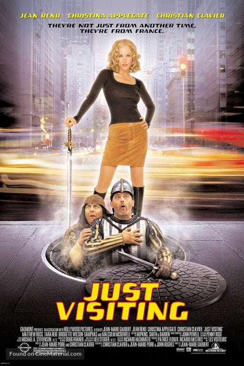 Pixie Posters Just Visiting Movie Poster A2 Size