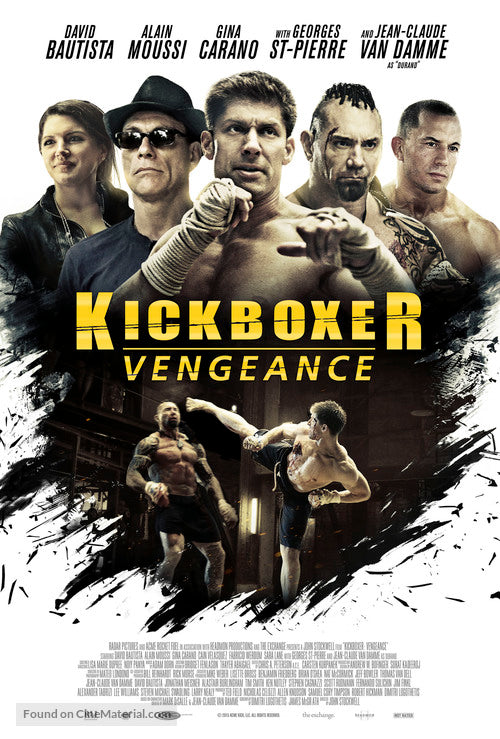 Pixie Posters Kickboxer: Vengeance Movie Poster A2 Size