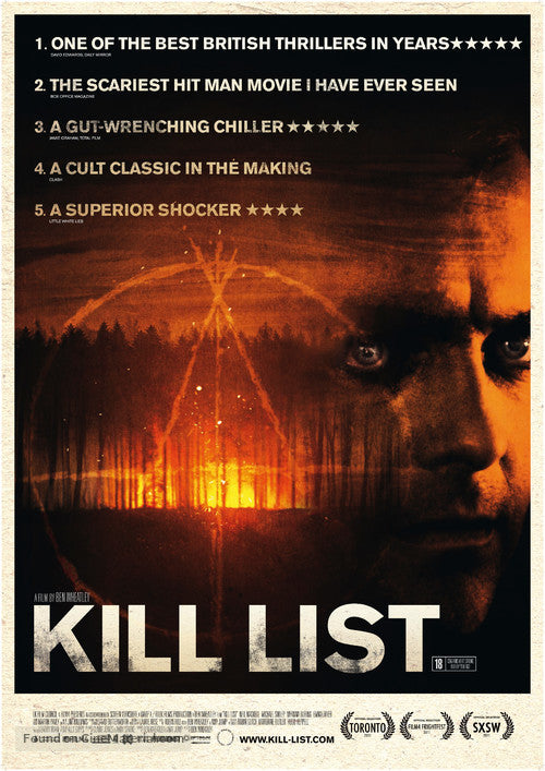 Pixie Posters Kill List Movie Poster A2 Size