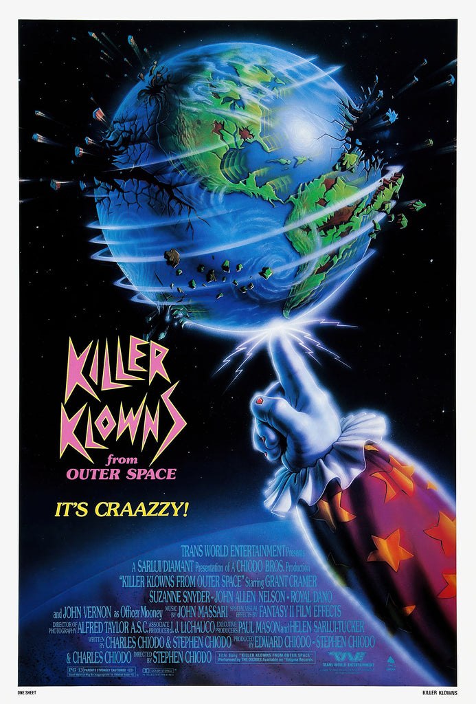 Killer Klowns from Outer Space A2 Size Movie Poster-Pixie Posters