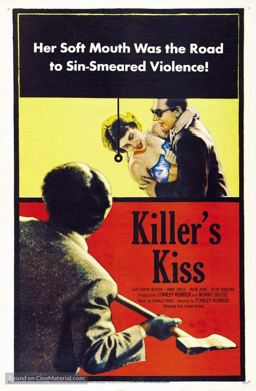 Pixie Posters Killer's Kiss Movie Poster A2 Size
