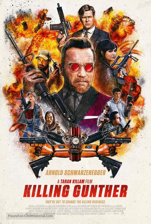 Pixie Posters Killing Gunther Movie Poster A2 Size