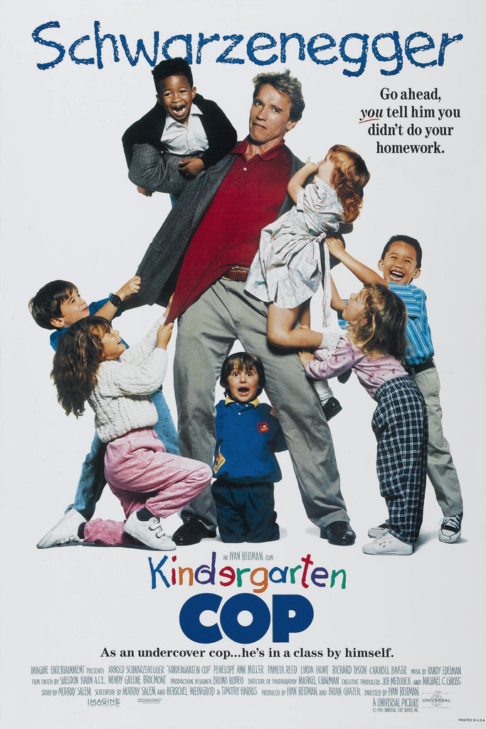 Premium Kindergarten Cop A2 Size Movie Poster