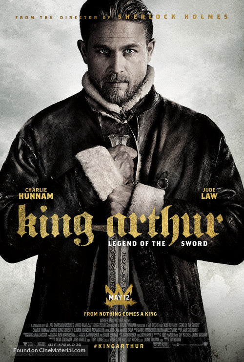 King Arthur: Legend of the Sword A2 Movie Poster-Pixie Posters