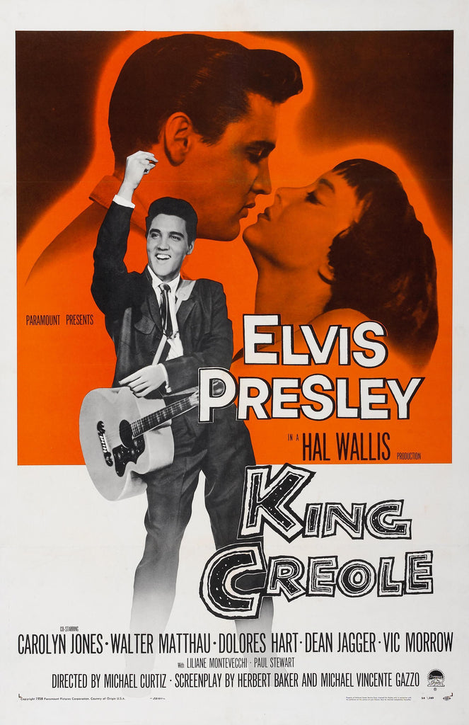 Premium Elvis Presley king creole A2 Size Movie Poster