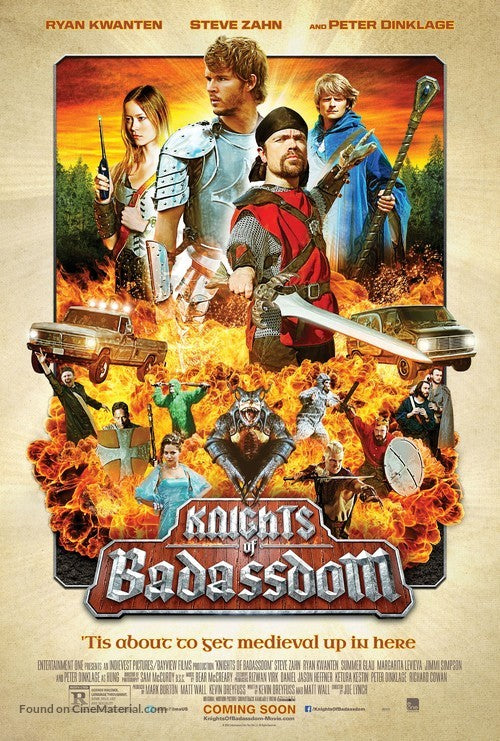 Pixie Posters Knights of Badassdom Movie Poster A2 Size