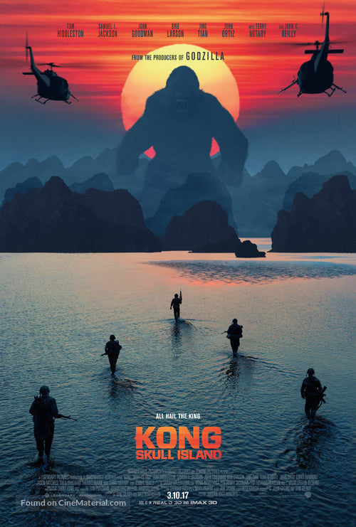 Kong: Skull Island A2 Movie Poster-Pixie Posters