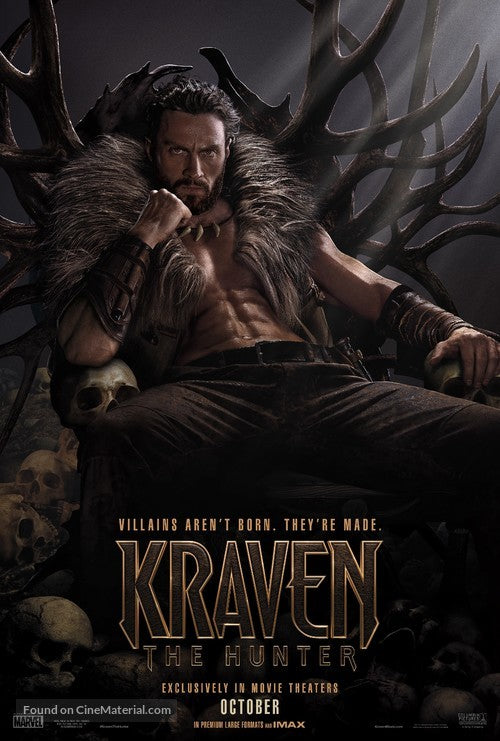 Kraven the Hunter A2 Movie Poster-Pixie Posters