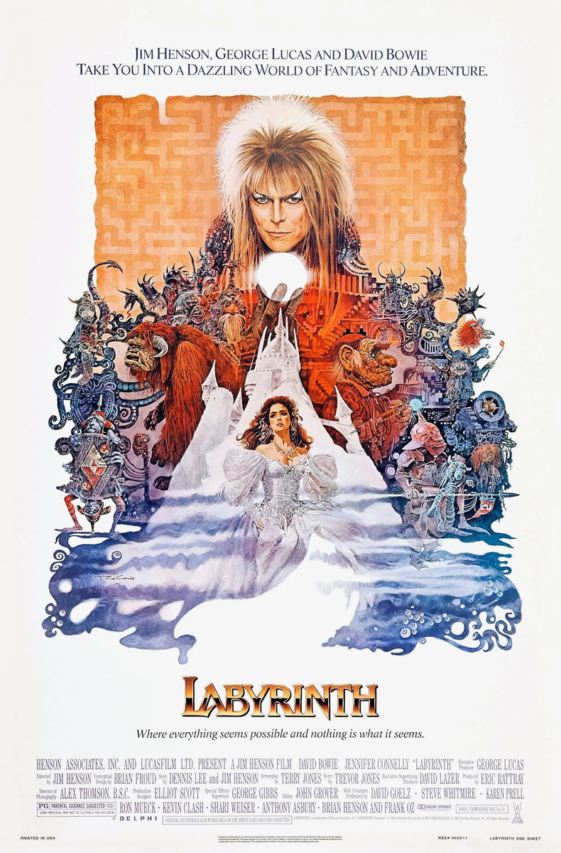 Labyrinth Pixie Labyrinth A2 Size Movie Poster – Pixie Posters