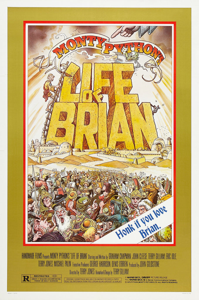 Life of Brian A2 Size Movie Poster-Pixie Posters