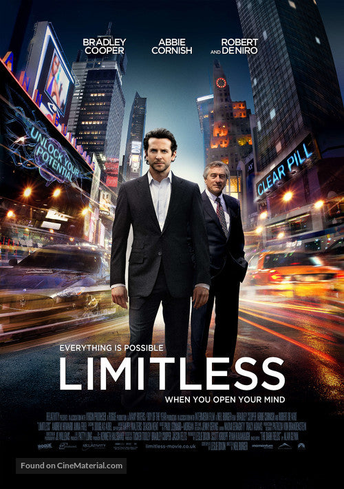 Limitless A2 Movie Poster-Pixie Posters