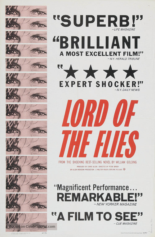 Pixie Posters Lord of the Flies Movie Poster A2 Size