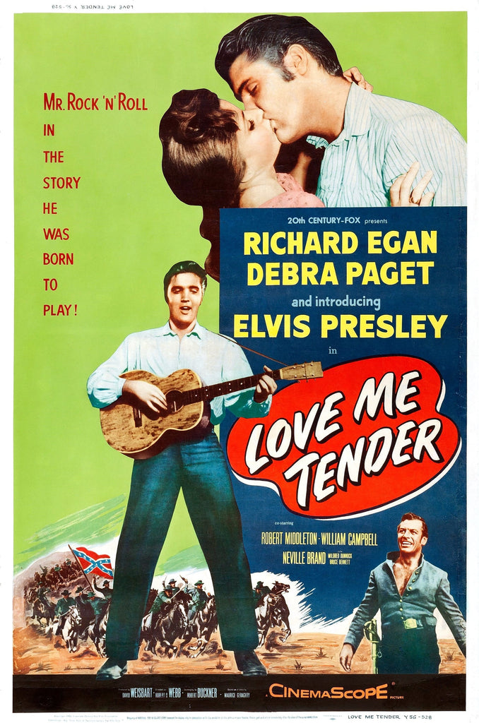 Premium Elvis Presley Love Me Tender A2 Size Movie Poster
