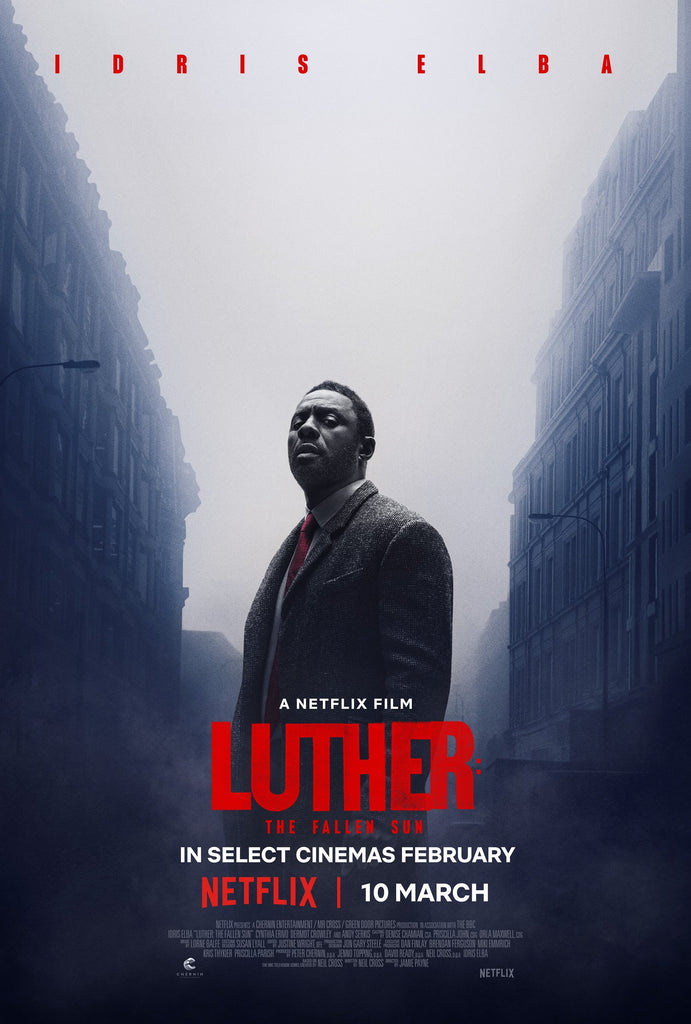 Luther: The Fallen Sun A2 Size Movie Poster-Pixel Demon
