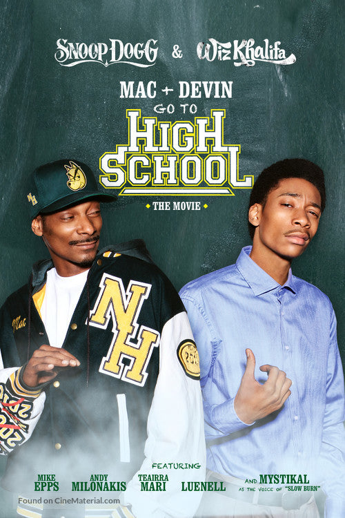 Pixie Posters Mac & Devin Go to High School Movie Poster A2 Size
