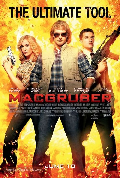 Pixie Posters MacGruber Movie Poster A2 Size