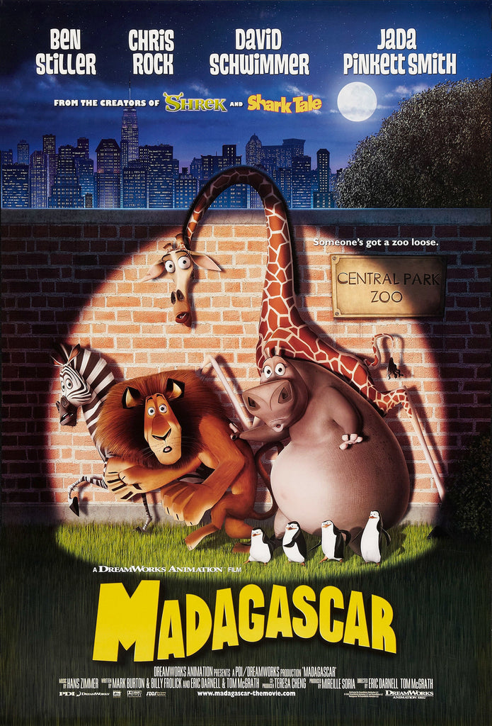 Premium Madagascar A2 Size Movie Poster