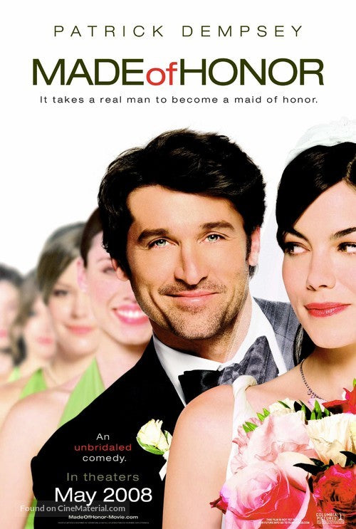 Pixie Posters Made of Honor Movie Poster A2 Size