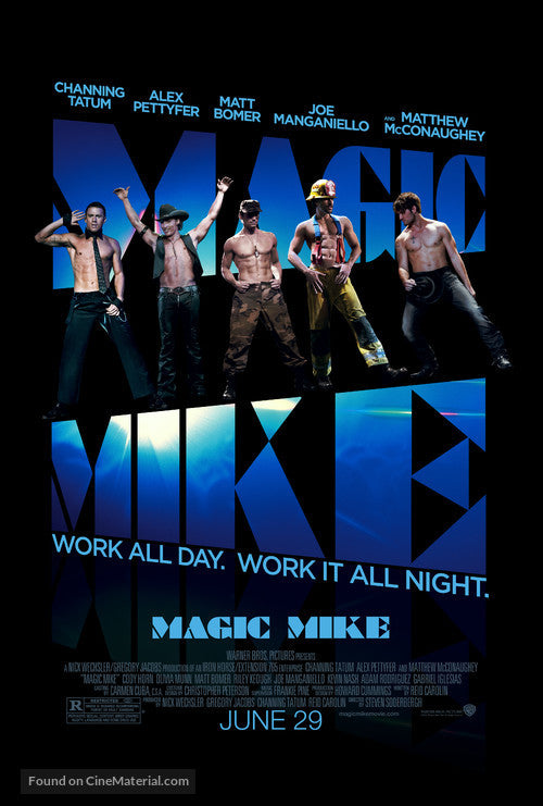 Pixie Posters Magic Mike Movie Poster A2 Size