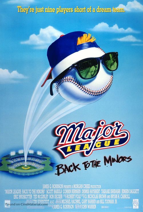 Pixie Posters Major League: Back to the Minors Movie Poster A2 Size