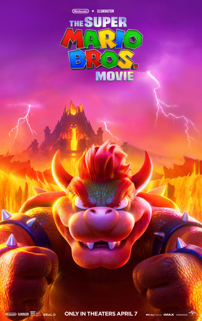Premium Super Mario Bros. Movie Style 2 A2 Size Movie Poster