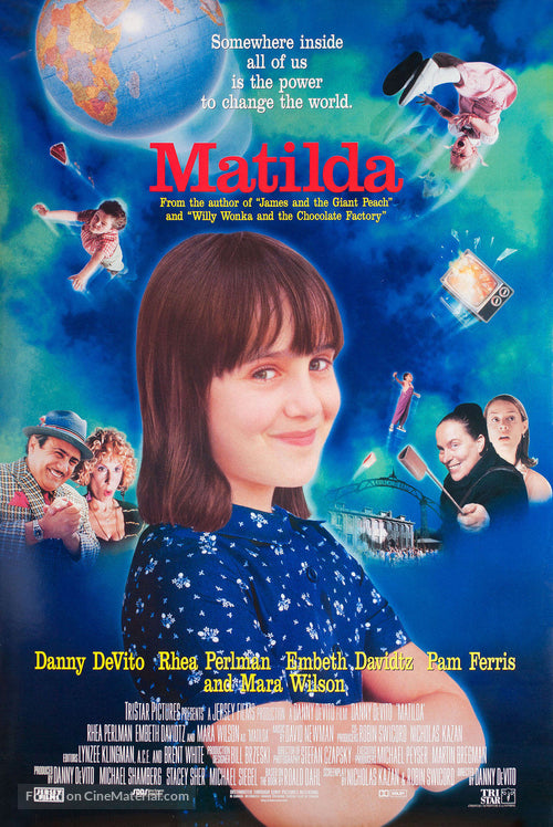 Matilda A2 Movie Poster-Pixie Posters