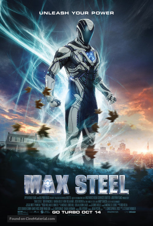 Pixie Posters Max Steel Movie Poster A2 Size