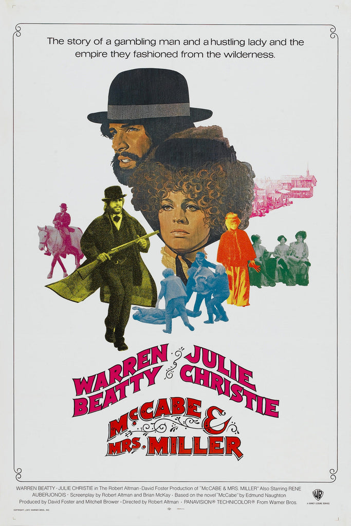 Premium McCabe & Mrs. Miller A2 Size Movie Poster