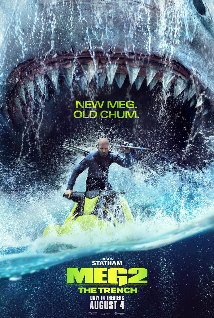 Premium Meg 2: The Trench A2 Size Movie Poster