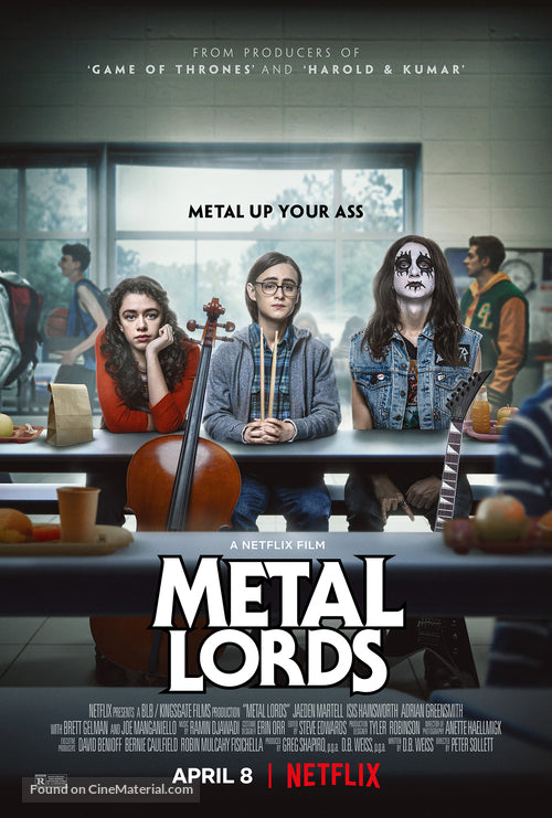 Pixie Posters Metal Lords Movie Poster A2 Size