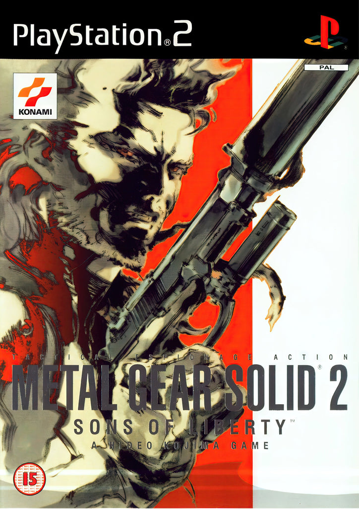 Premium 2000s Metal Gear Solid 2 A4 Size Posters