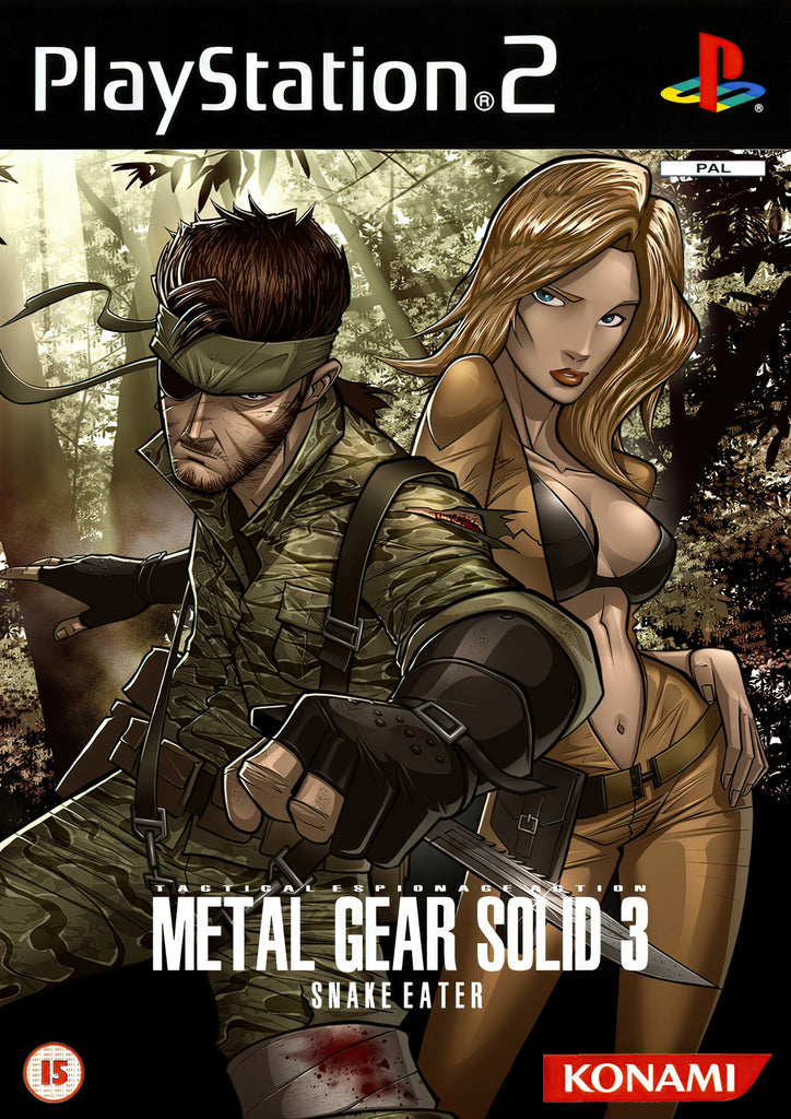 Premium 2000s Metal Gear Solid 3 A4 Size Posters