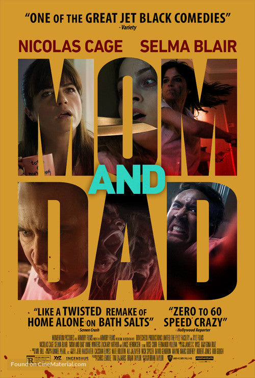 Pixie Posters Mom and Dad Movie Poster A2 Size