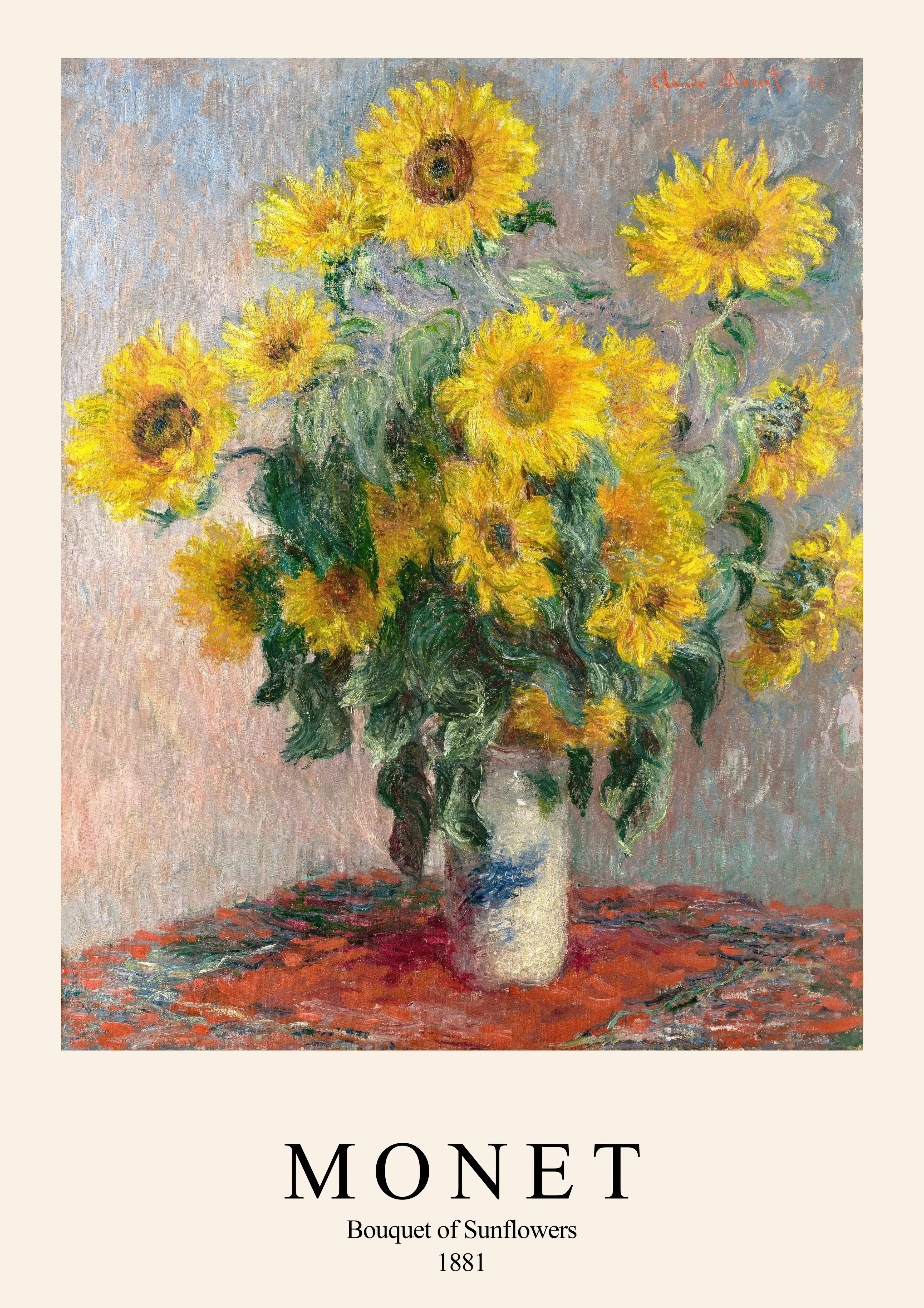 Monet Vector High Quality Claude Monet Art s Wall Art Monet 9 A2 Size Poster – Pixie ...