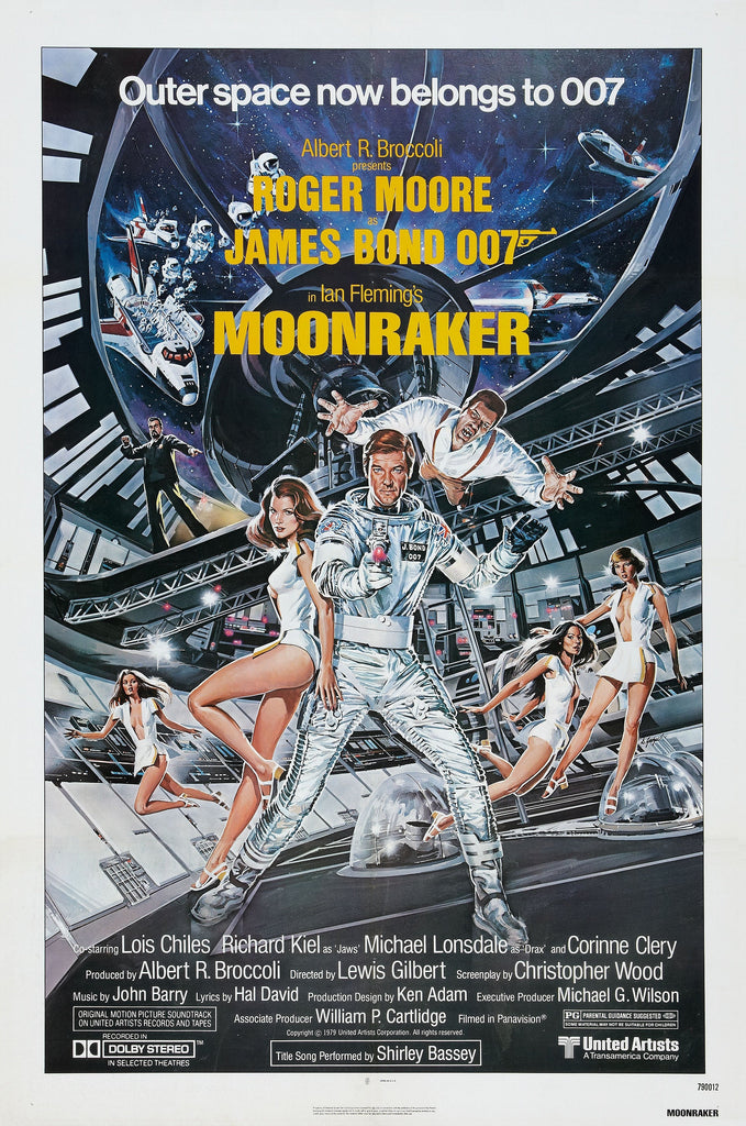 Premium Moonraker A2 Size Movie Poster