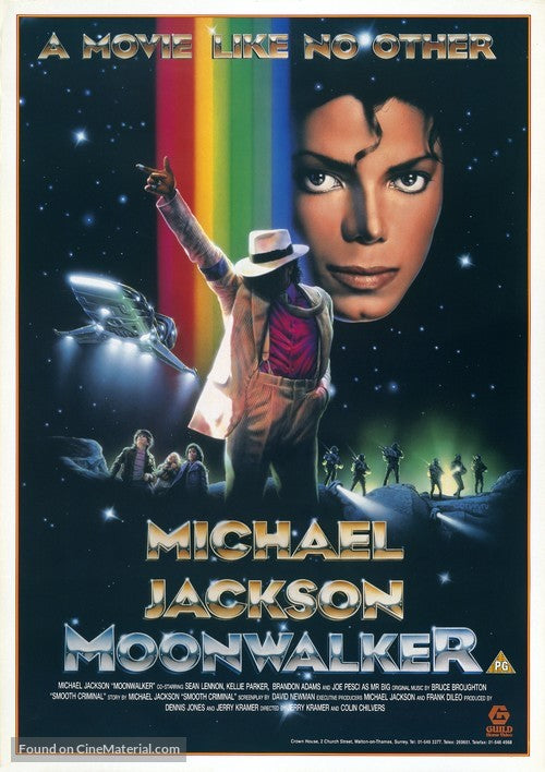 Pixie Posters Moonwalker Movie Poster A2 Size