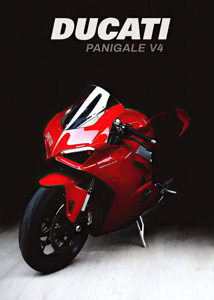 Premium Motorbike Wall Art Design 25 A2 Size Posters