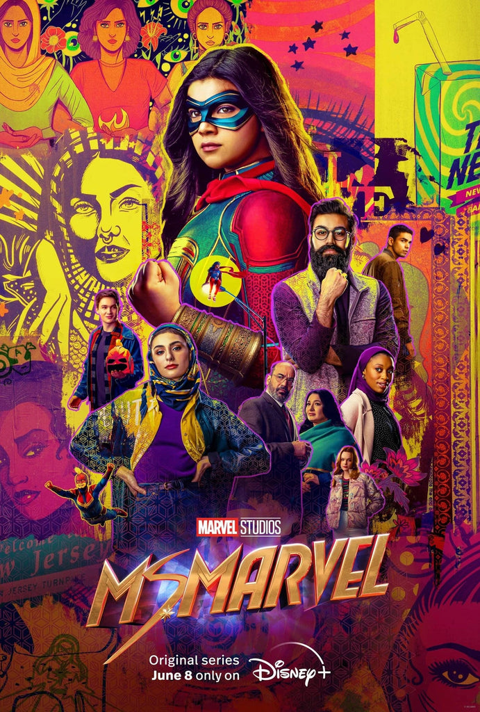 Premium Ms Marvel A3 Size Posters