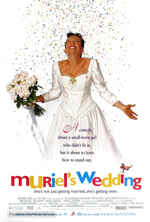 Pixie Posters Muriel's Wedding Movie Poster A2 Size