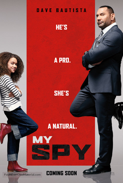 Pixie Posters My Spy Movie Poster A2 Size